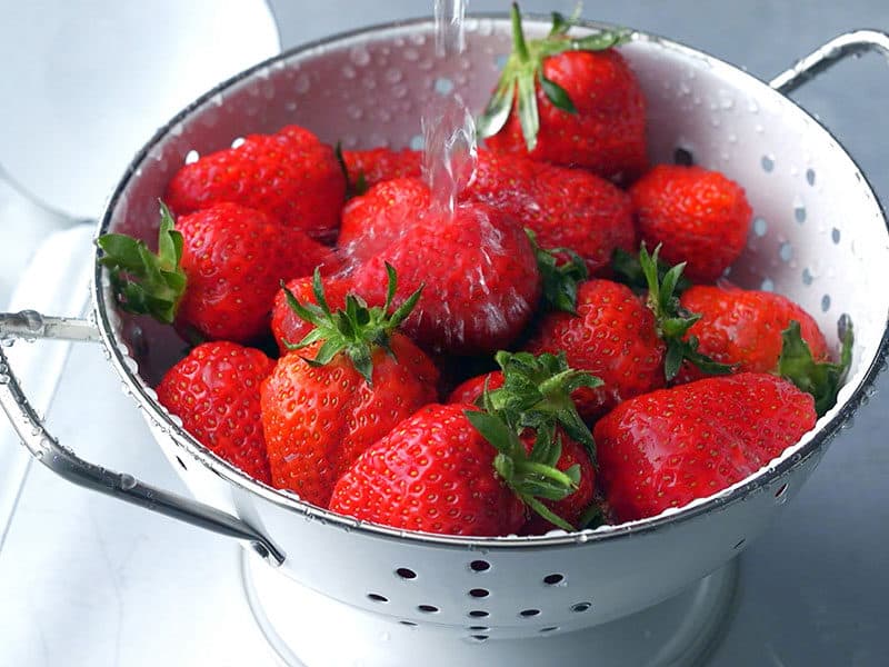 Colander Fresh Strawberries