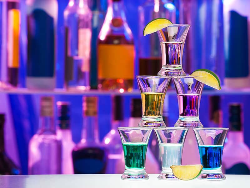 Pyramid Shot Glasses