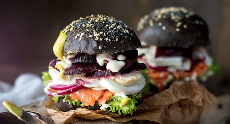 Black Burger Buns Recipe