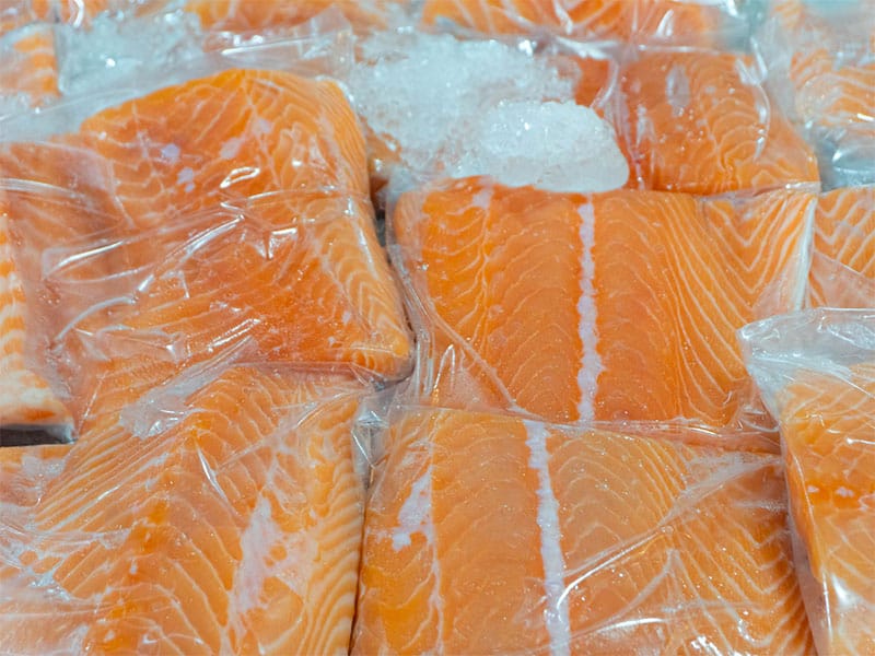 verse zalm Visverpakking