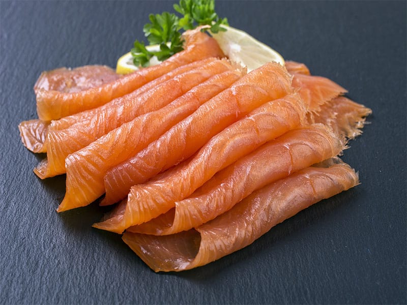 Salmone affumicato 