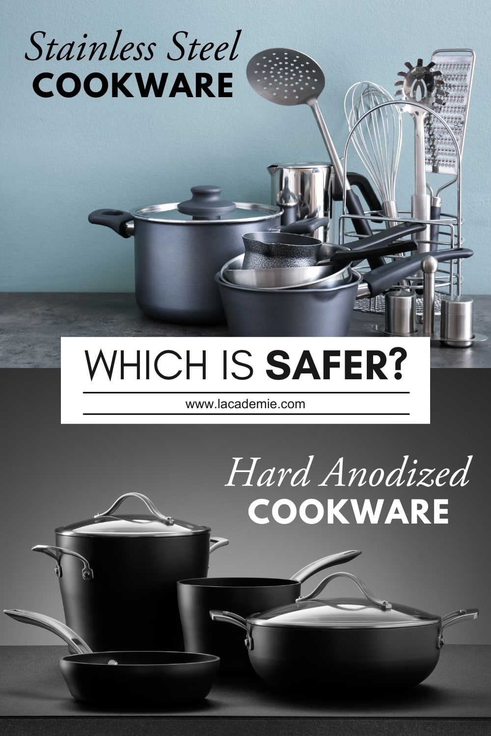 Stainless Steel vs. Hard Anodized Cookware: Safety Comparison 2024