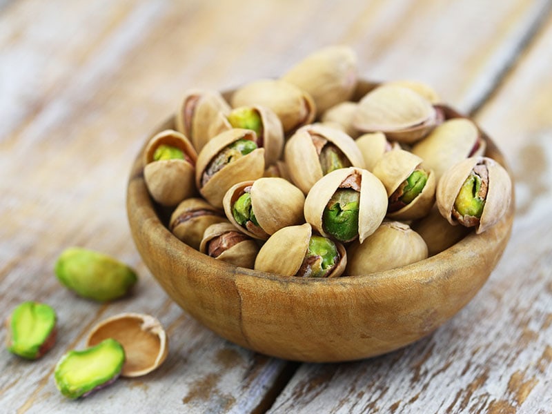 Pistachios Shell Bamboo Bowl