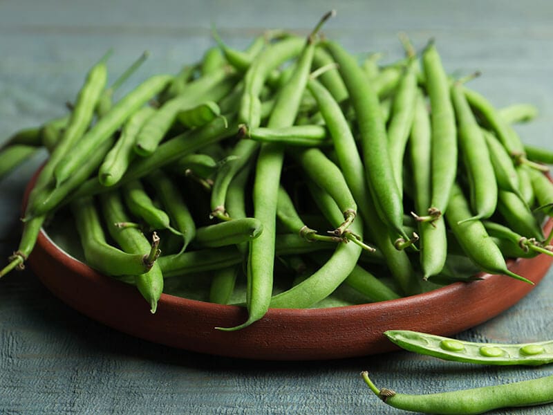  Haricots verts frais 