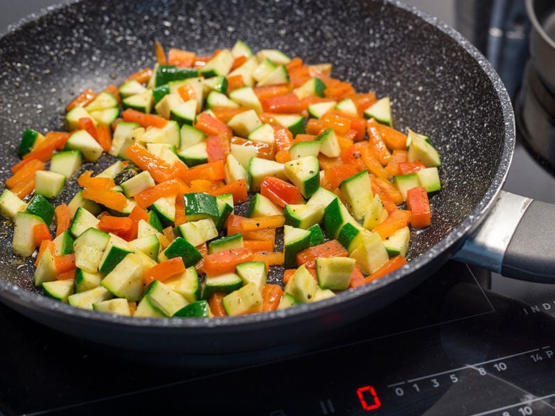  Sauté de légumes mélangés 