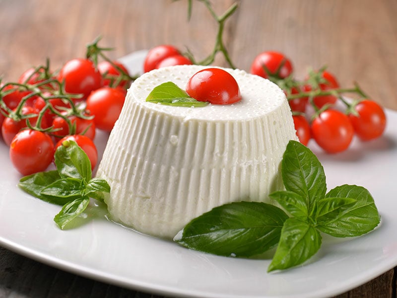 Ricotta Cheese Basil Tomatoes