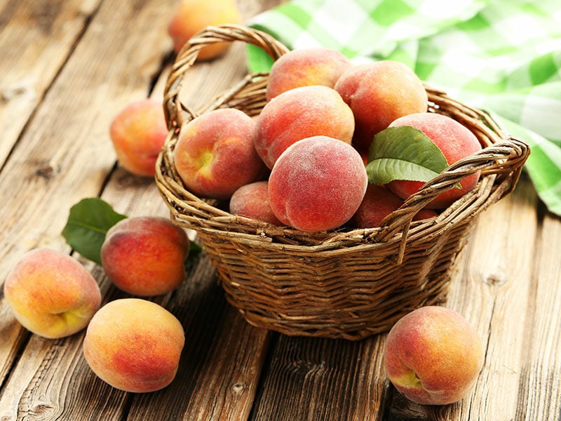 Ripe Peaches Fruit