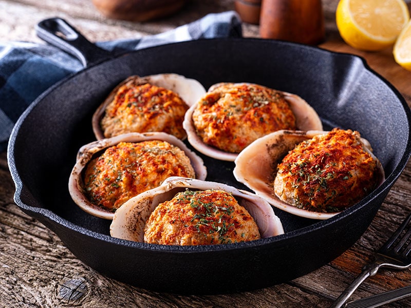 Delicious Baked Stuffed Clams