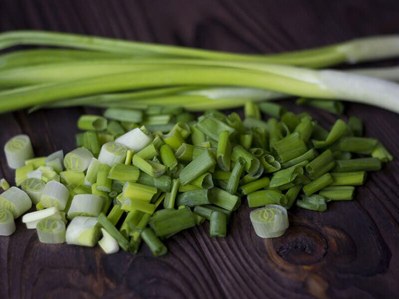 Cut Chopped Onions