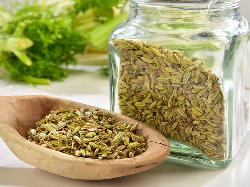 Fennel Seeds and Salt