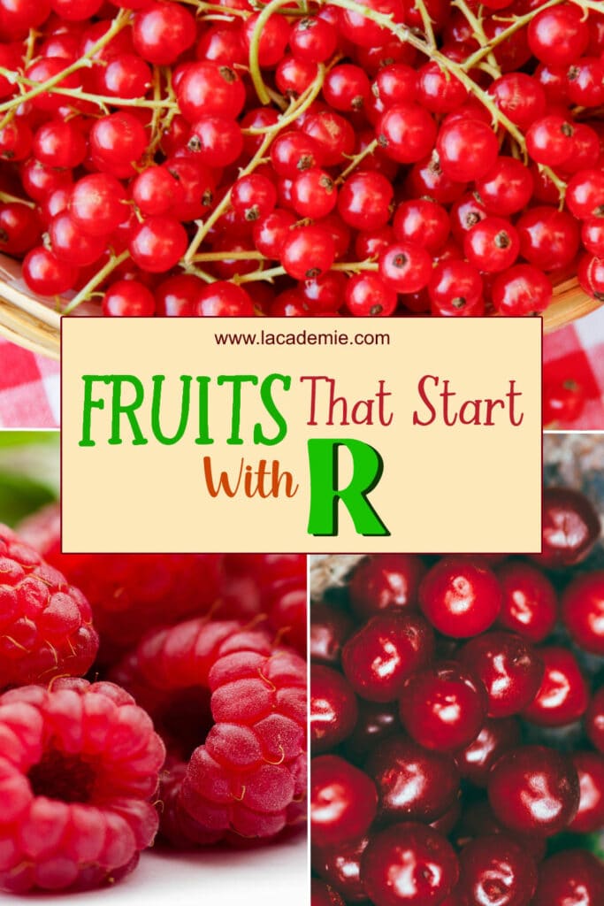 Fruits That Start With An R Encycloall