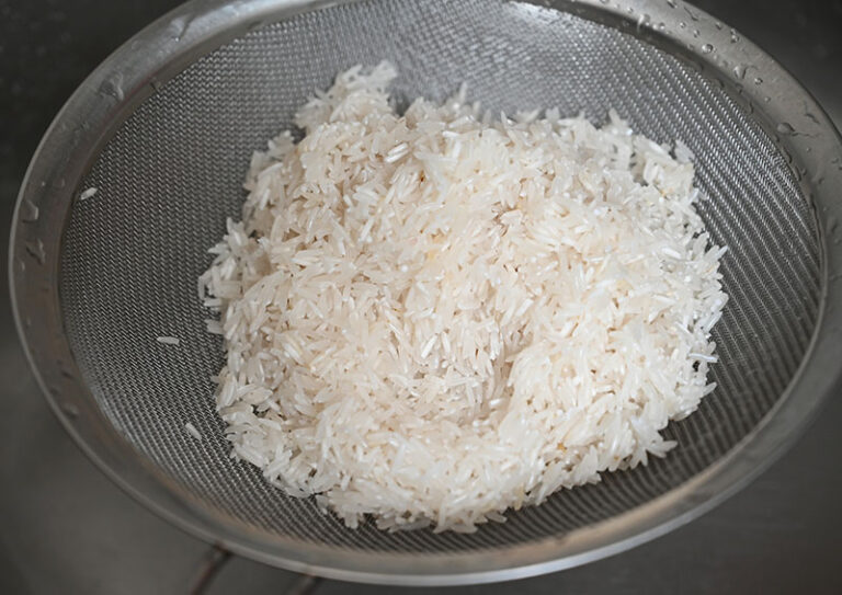 Basmati Rice Before Putting