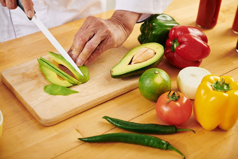 Cutting Avocado Other Fresh