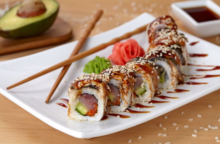 Golden Dragon Sushi Roll Tuna