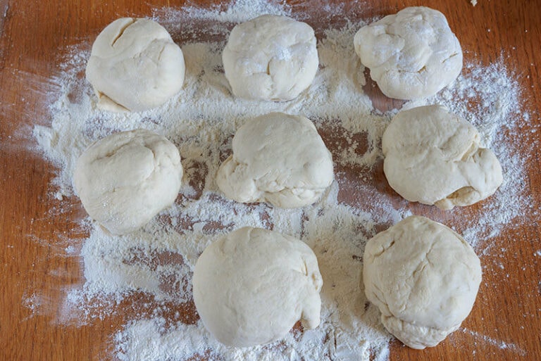 Noodle Dough Balls