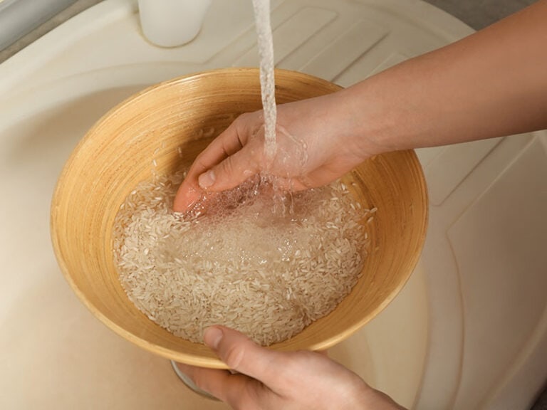 Rinsing Rice Bowl