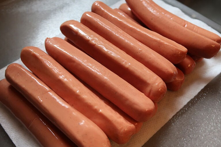 Several Hot Dogs