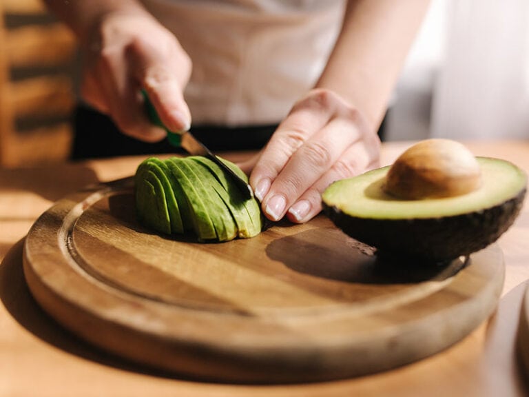 Slicing Avocado