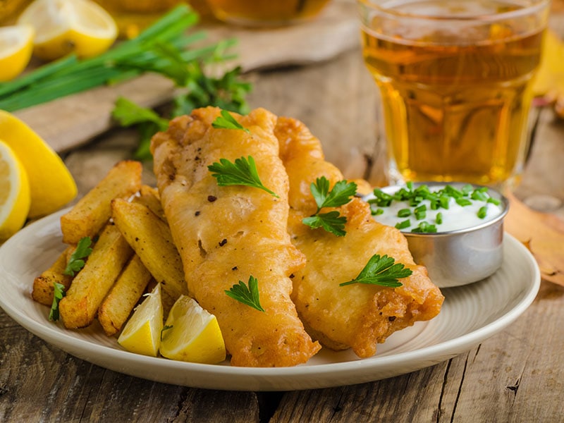 Beer Battered Fish And Chips