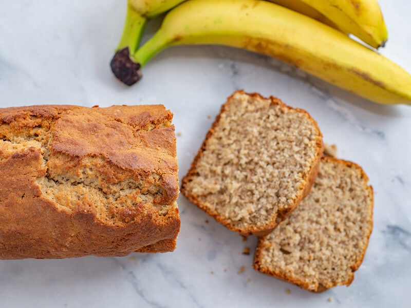 Cut Bread Portions 