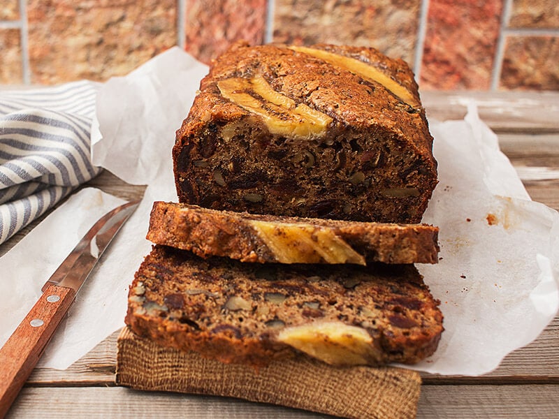 Slices Banana Bread