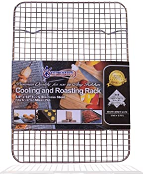 KITCHENATICS Stainless Steel Roasting & Cooling Rack