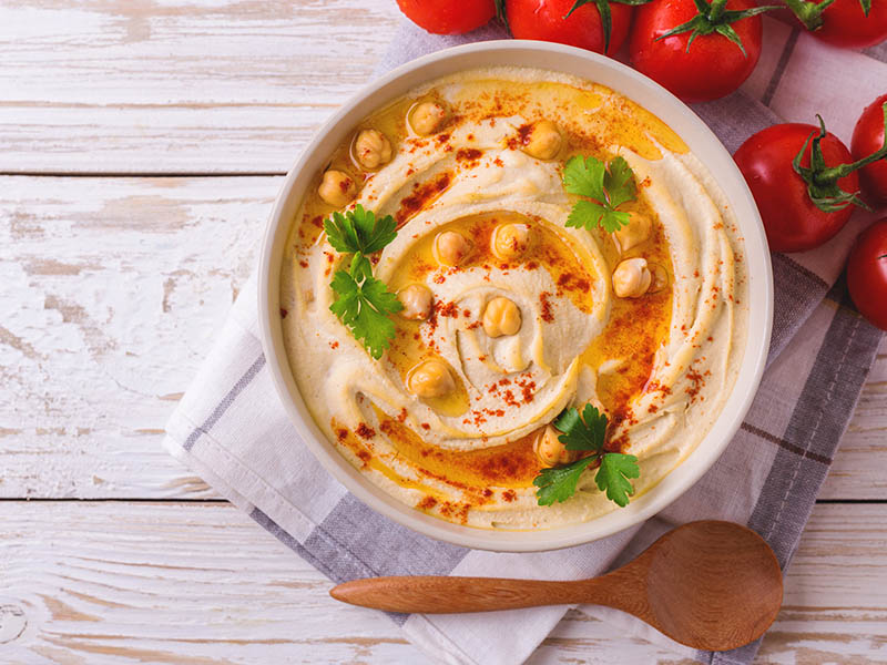 Bowls Of Hummus Are Gluten Free