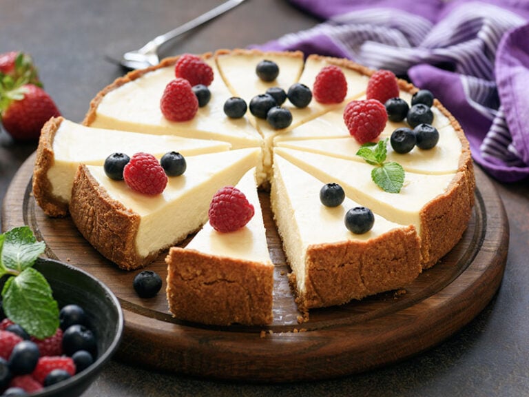 13 Types Of Cheesecake To Satisfy Your Sweet Tooth In 2024   New York Style Cheesecake 768x576 