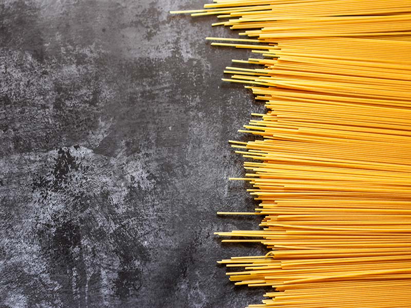 Spaghetti Is Made Of Milled Wheat