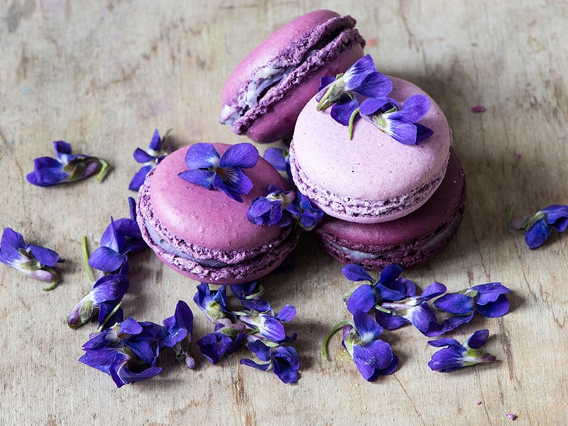 Purple Macaroons