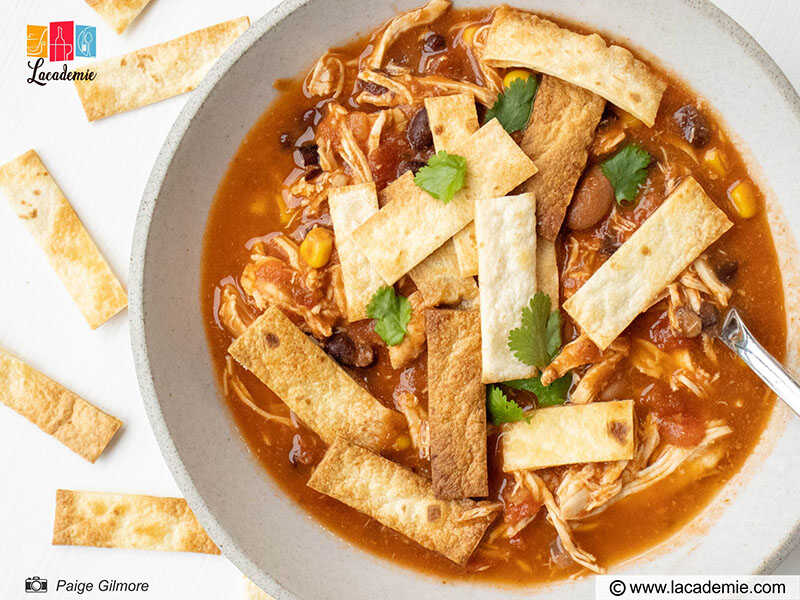 Crockpot Chicken Tortilla Soup Recipe