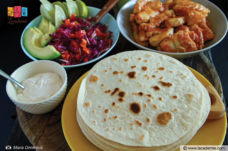 Preparing Tortillas