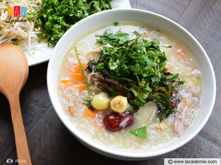 Vietnamese Chicken Congee Recipe