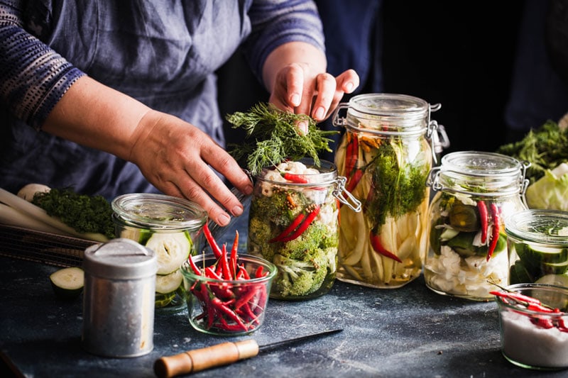 Vinegar Brine Pickles