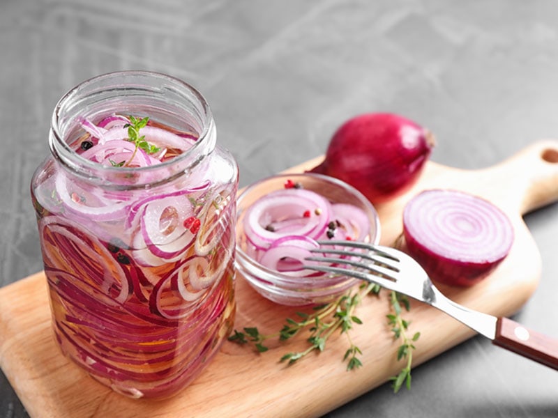 Homemade Pickled Onions