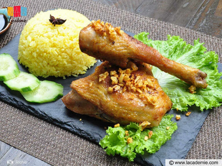 Fried Chicken With Rice Recipe