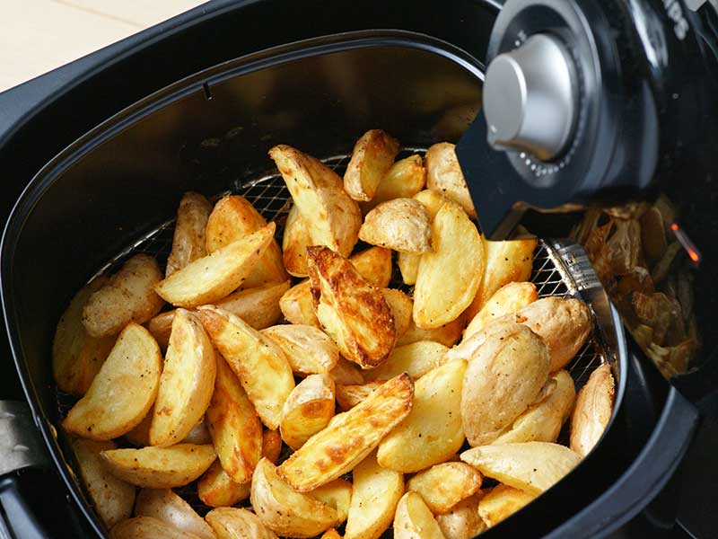 Making Fries With An Air Fryer