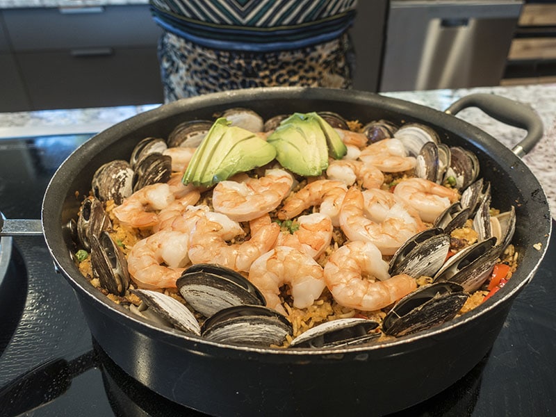 Shrimp Paella Kitchen Saute