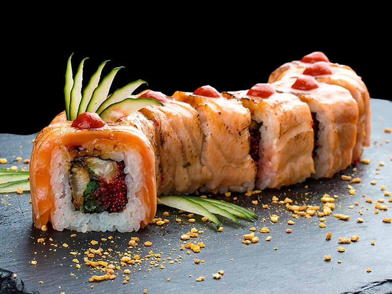 Sushi Roll Red Dragon