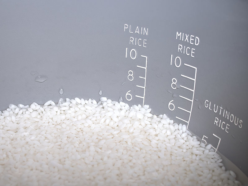 Washing Soak Japanese Rice