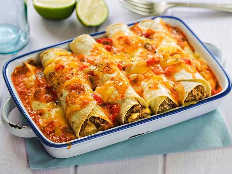 Beef Enchiladas Tomato Sauce