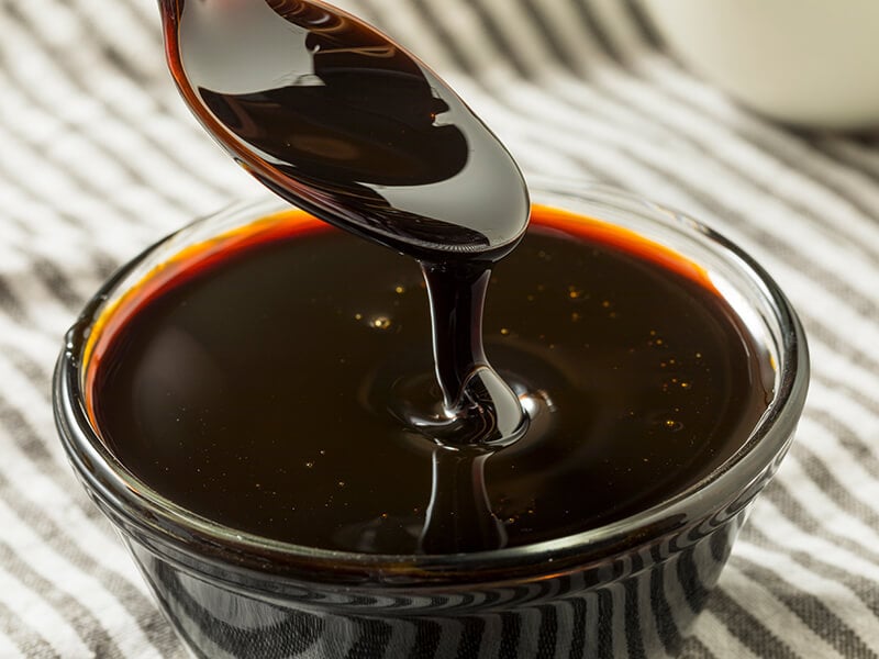 Black Cane Sugar Molasses Bowl