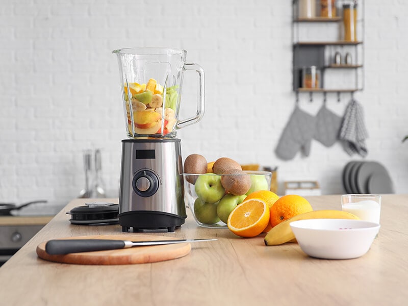 Blender With Fresh Fruits