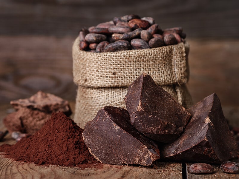 Block Chocolate Cocoa Powder