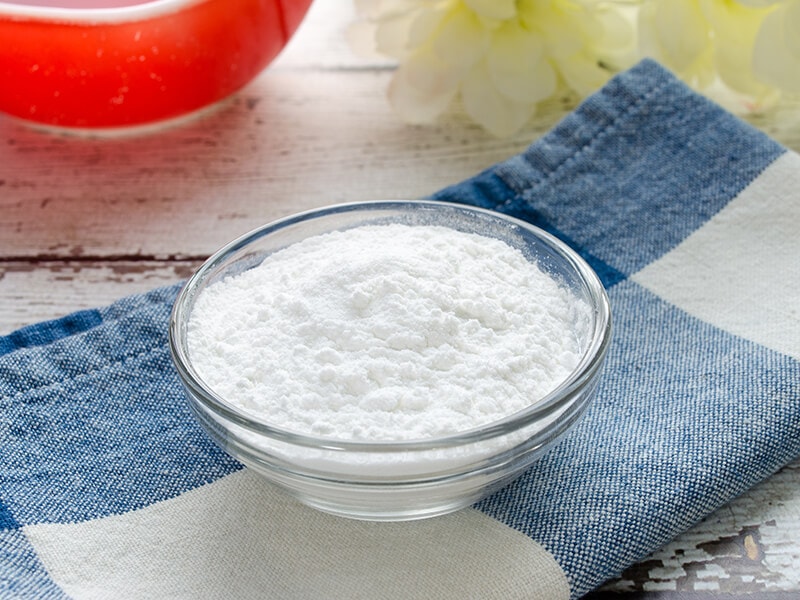 Bowl Of White Baking Powder