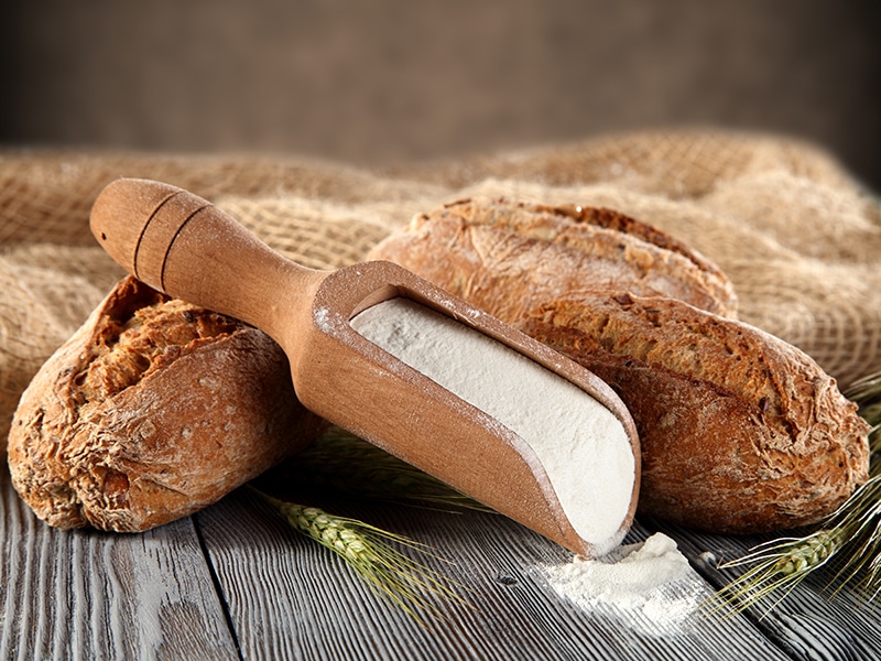 Bread And Flour Spoon