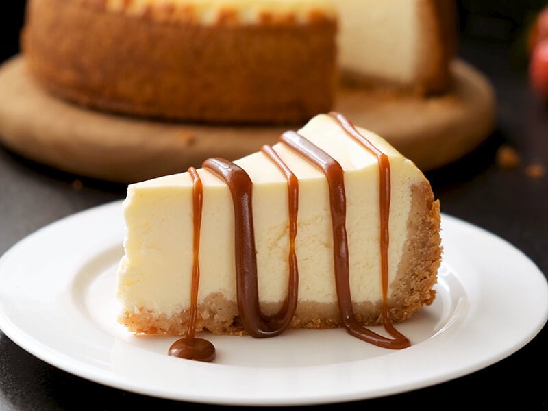 Cheesecake Caramel With Sauce