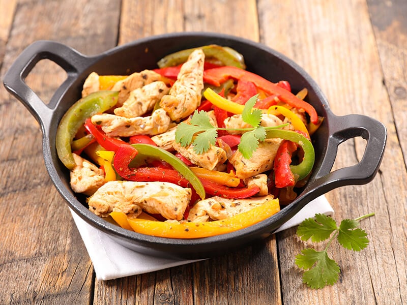 Chicken Fajitachicken Bell Pepper