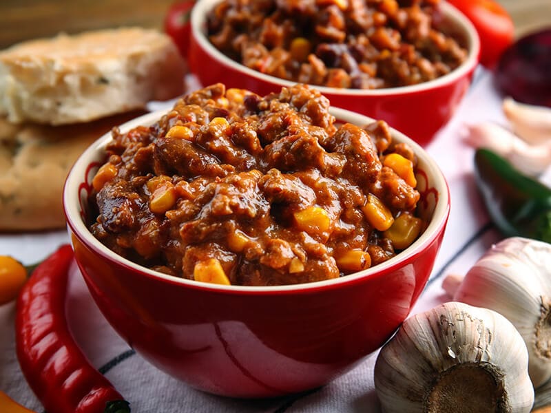 Chili Con Carne Bowls