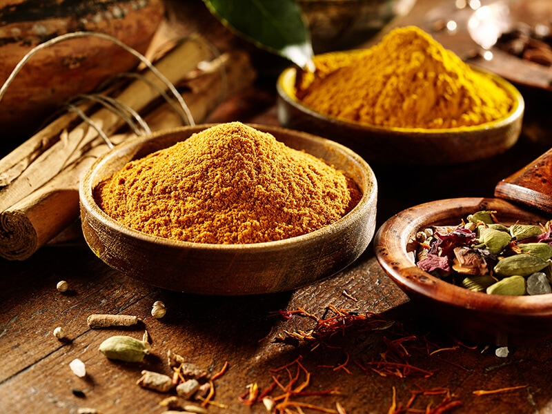 Curry Powder In Bowl